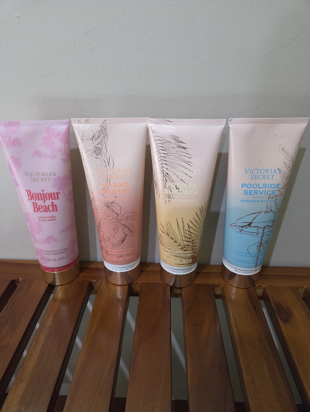 Victoria's Secreat Lotion Variety- Bonjour Beach,Island Market,Private Sundeck